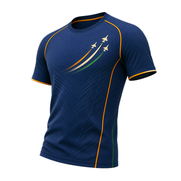 Illustration of IAF commemorative running tee